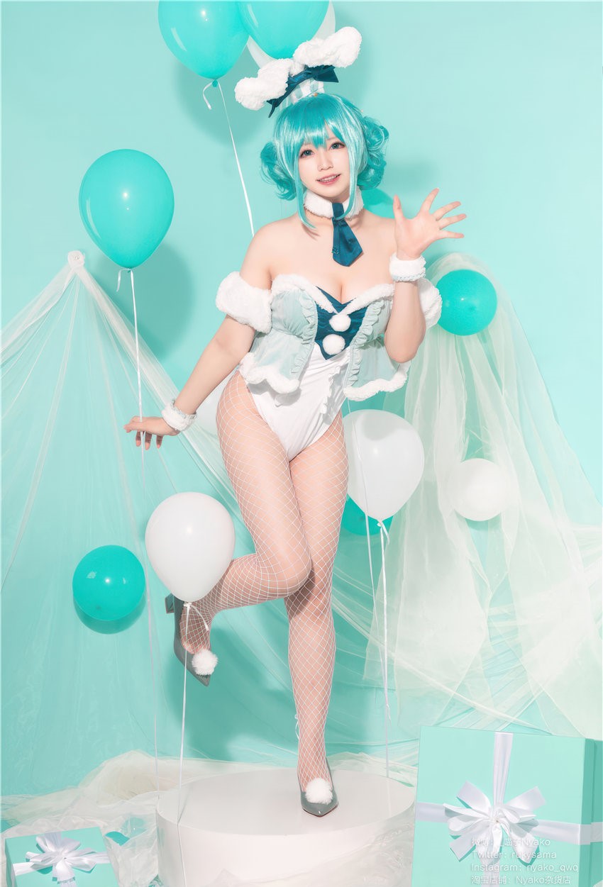 Nyako喵子 初音白兔[41P-323MB] 第4张