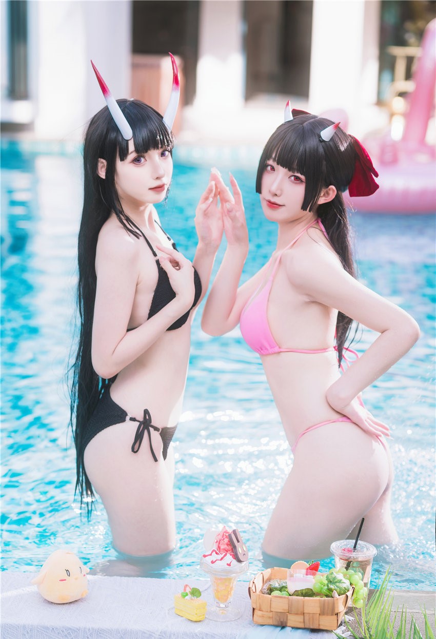 封疆疆v &祖木子 能代x酒匂泳装[86P-1.13GB] 第3张