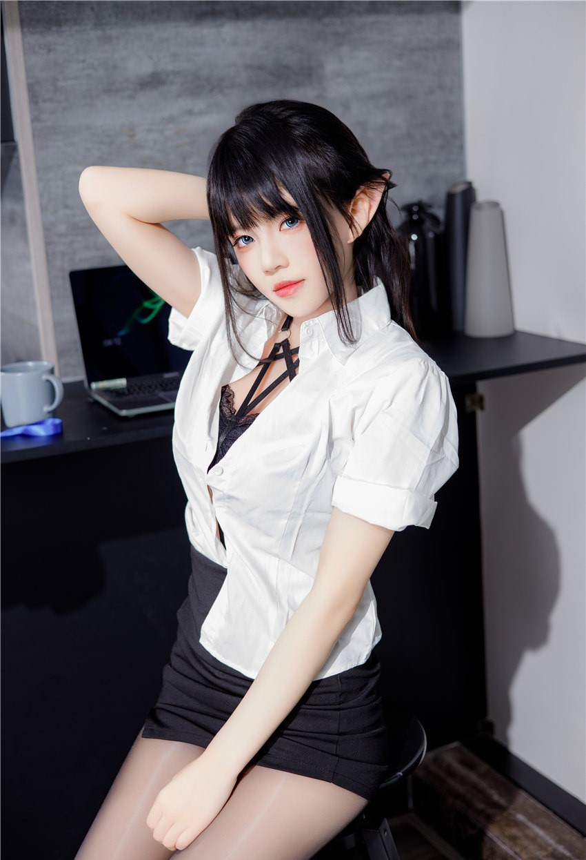 桜桃喵 精灵OL[46P-643MB] 第1张