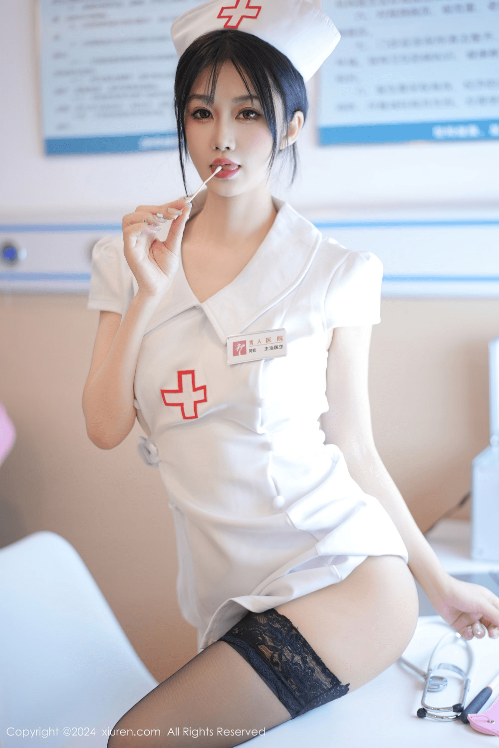 [秀人网] 2024.05.10 NO.8512 laura阿姣 白色护士服[88P/714MB] 第1张