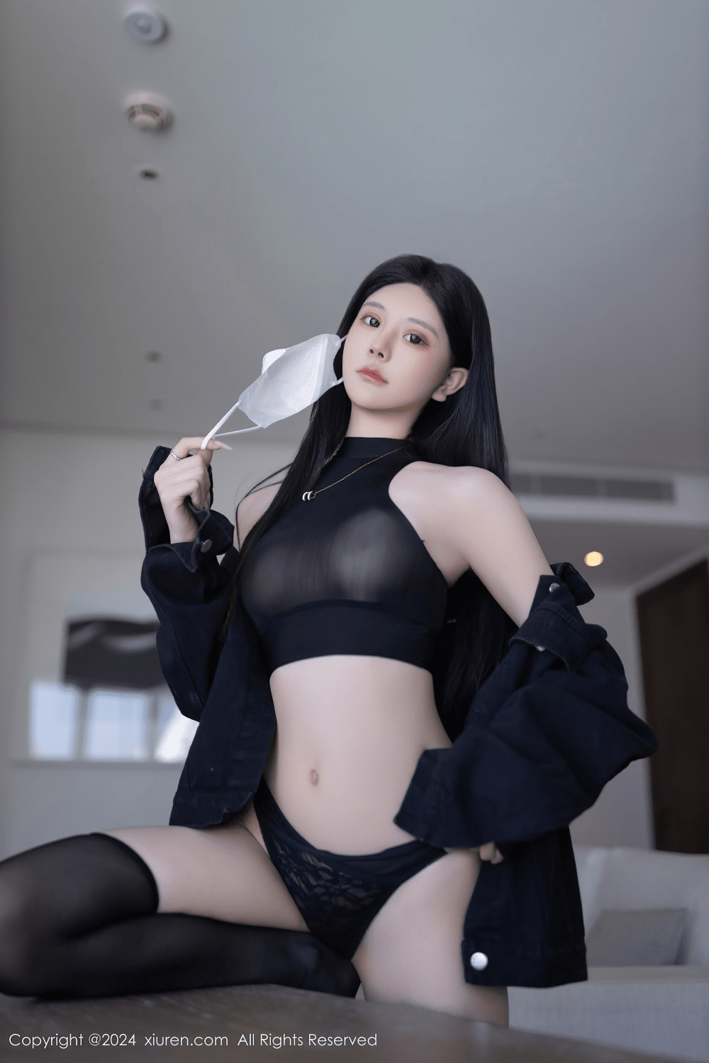 [秀人网] 2024.05.31 NO.8636 幼幼 黑色轻透[81P/666MB] 第1张