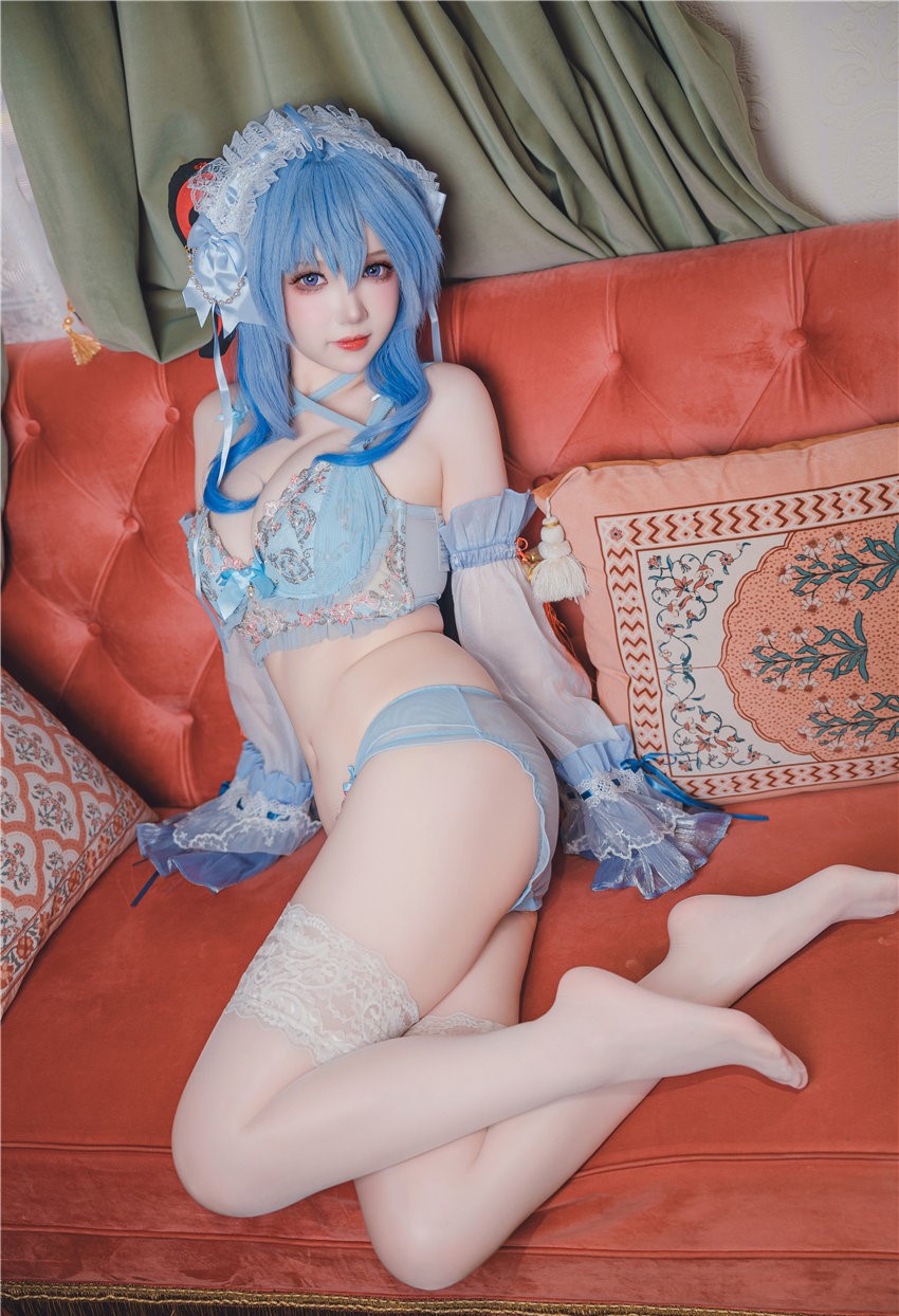 雪晴Astra 甘雨 内衣[45P1V-1.45GB] 第3张