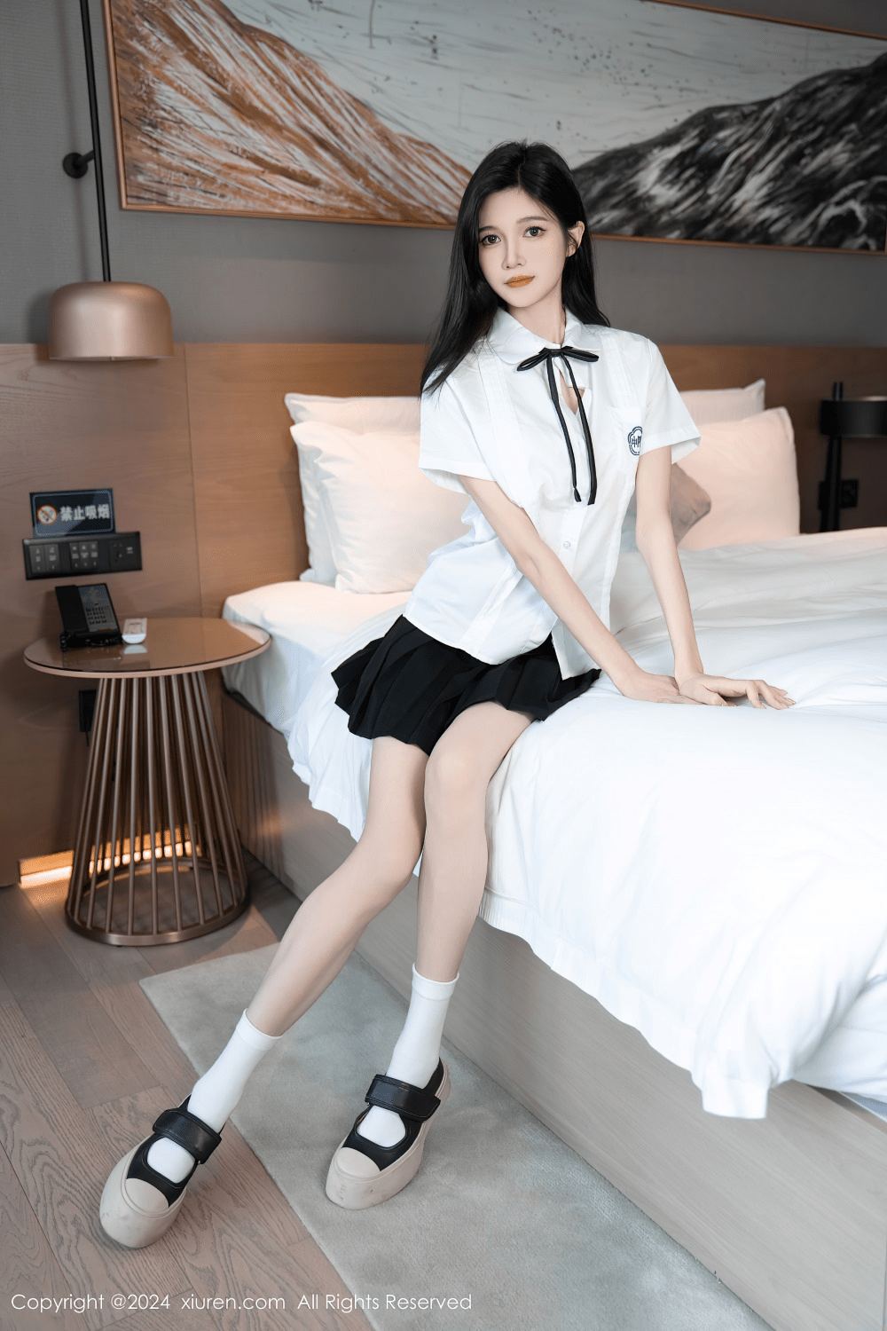 [秀人网] 2024.06.07 NO.8671 程程程- 学生制服[91P/717MB] 第1张