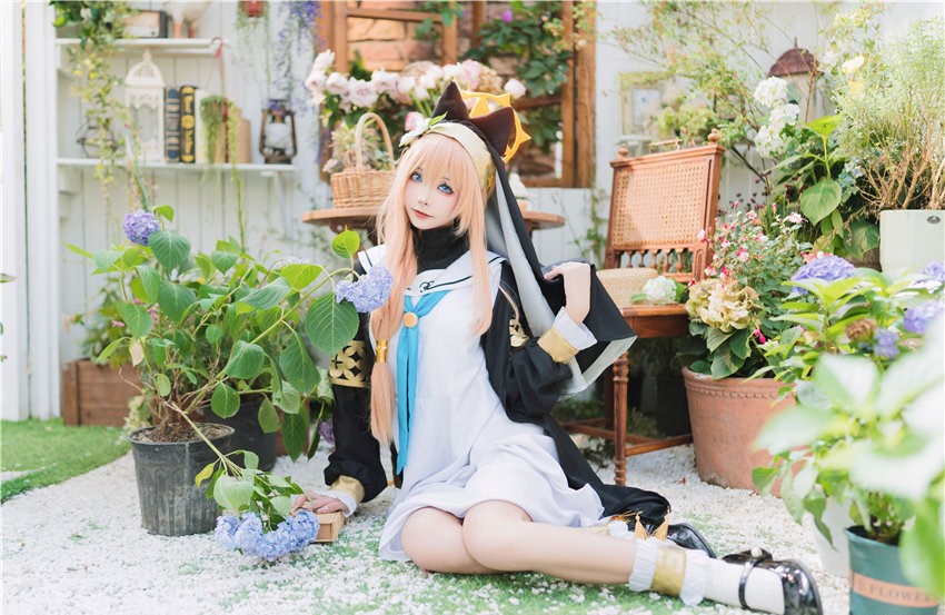 艾西Aiwest 碧蓝档案 伊落玛丽 修女 [33P-98.3MB] 第1张