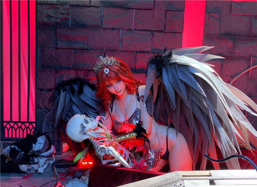 蠢沫沫 黑天使 [238P2V-2.12GB] 第1张