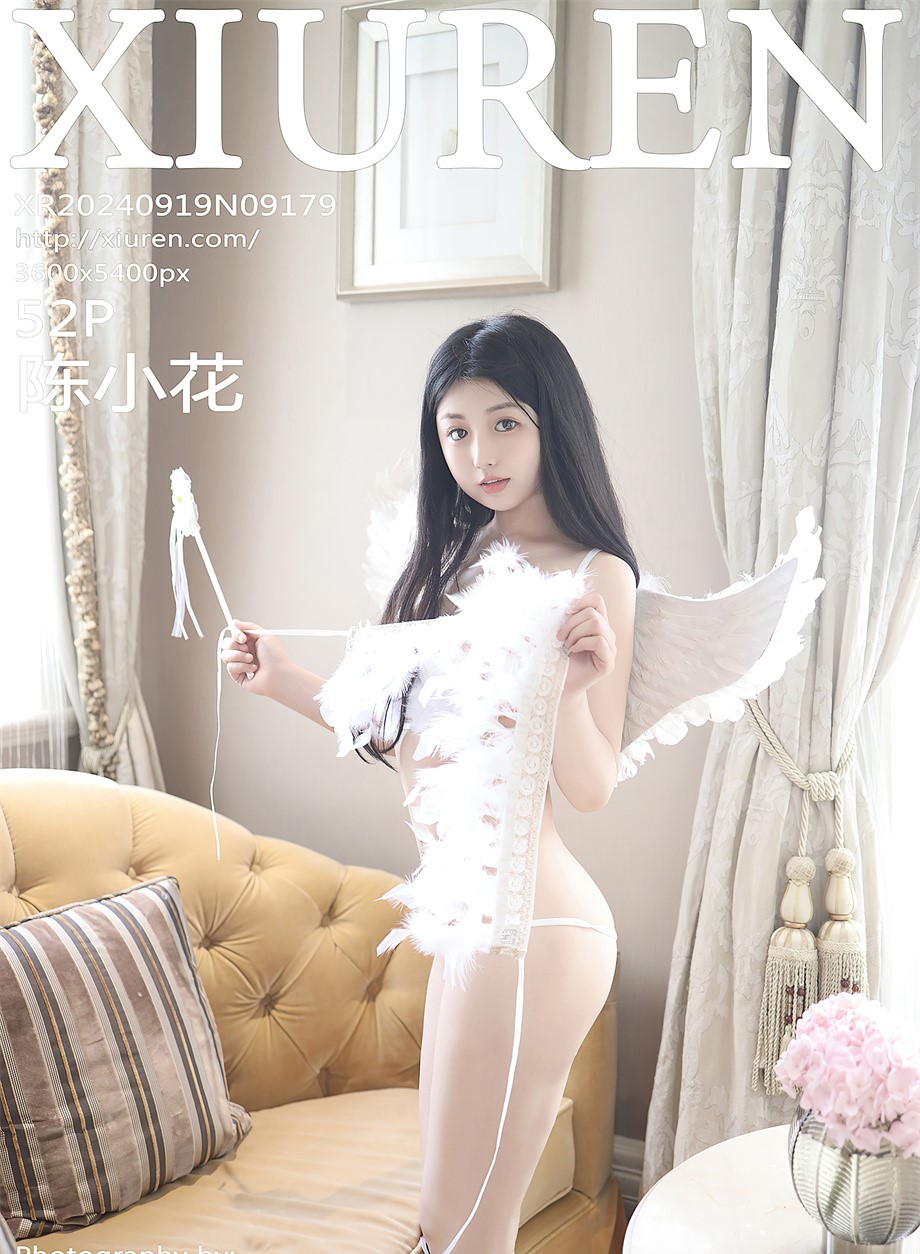 [秀人网] 2024.09.19 NO.9179 陈小花 小天使装扮[53P/401MB] 第1张