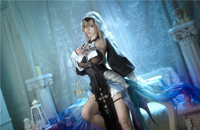 Seya-狮砸 崩坏 阿波尼亚 [15P4V-171MB] 第2张