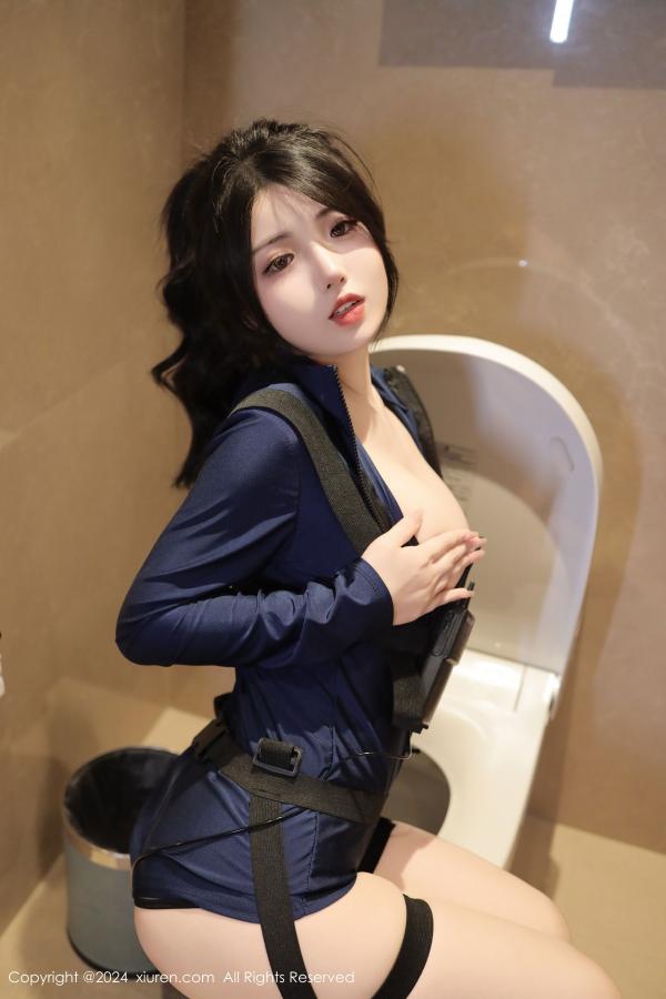 [秀人网] 2024.10.22 NO.9326 陈小花 深色制服[79P/770MB] 第1张