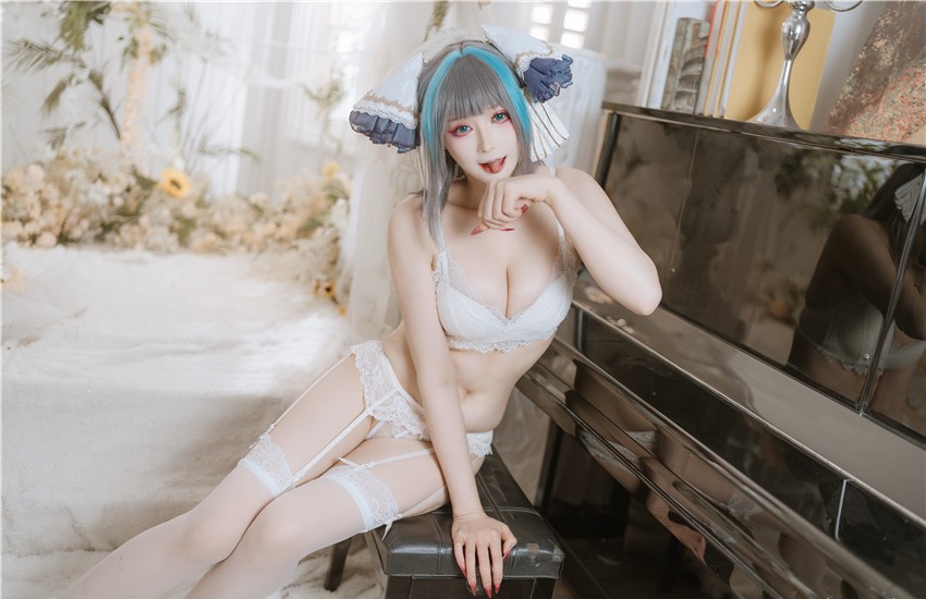 兔胖胖min 柴郡 礼服 [40P-674MB] 第2张