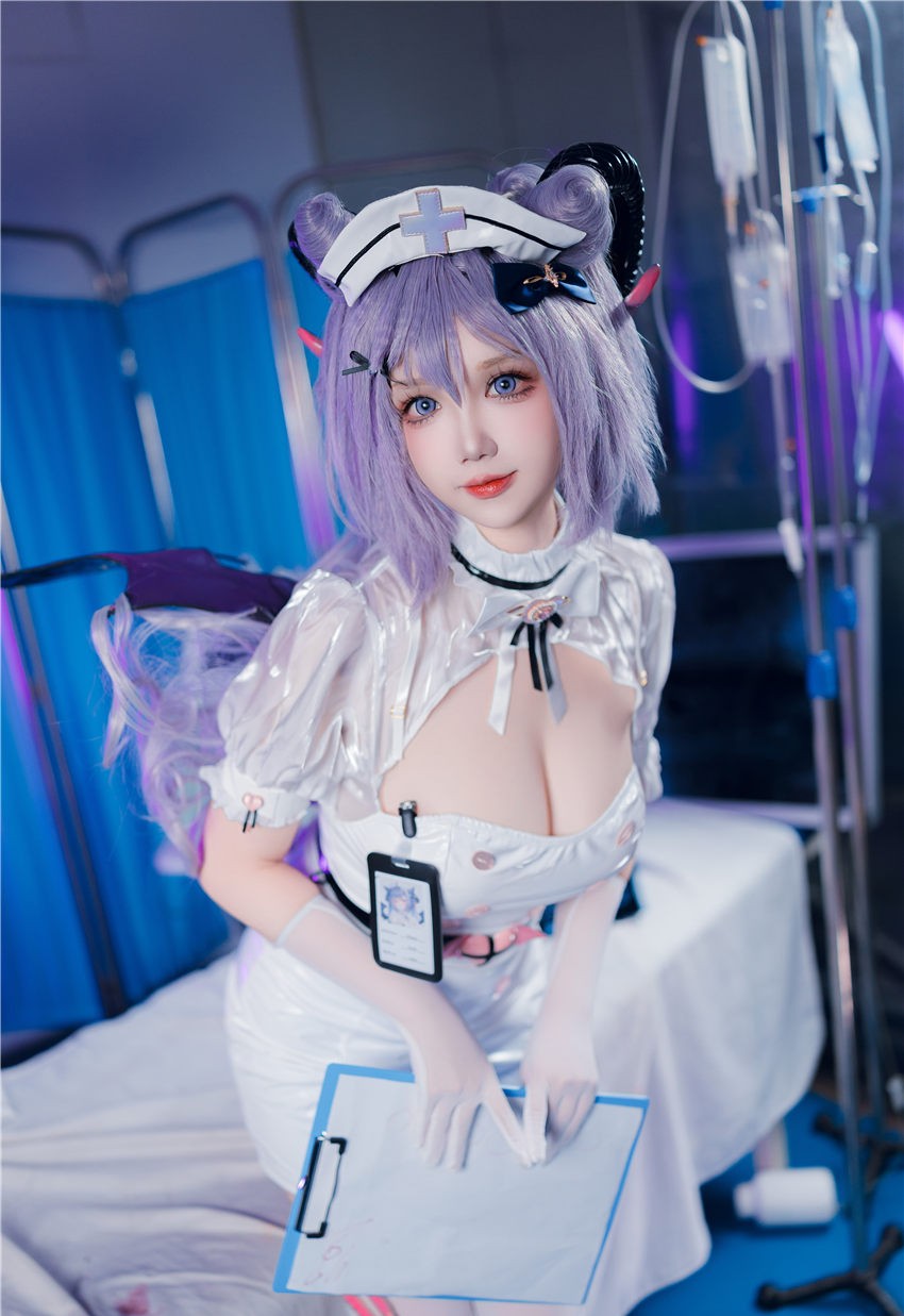 雪晴Astra 2024万圣节 护士刻晴 [61P4V-1.87GB] 第2张