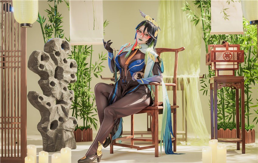 洛璃 LoLiSAMA 原神 闲云 [69P-865MB] 第1张