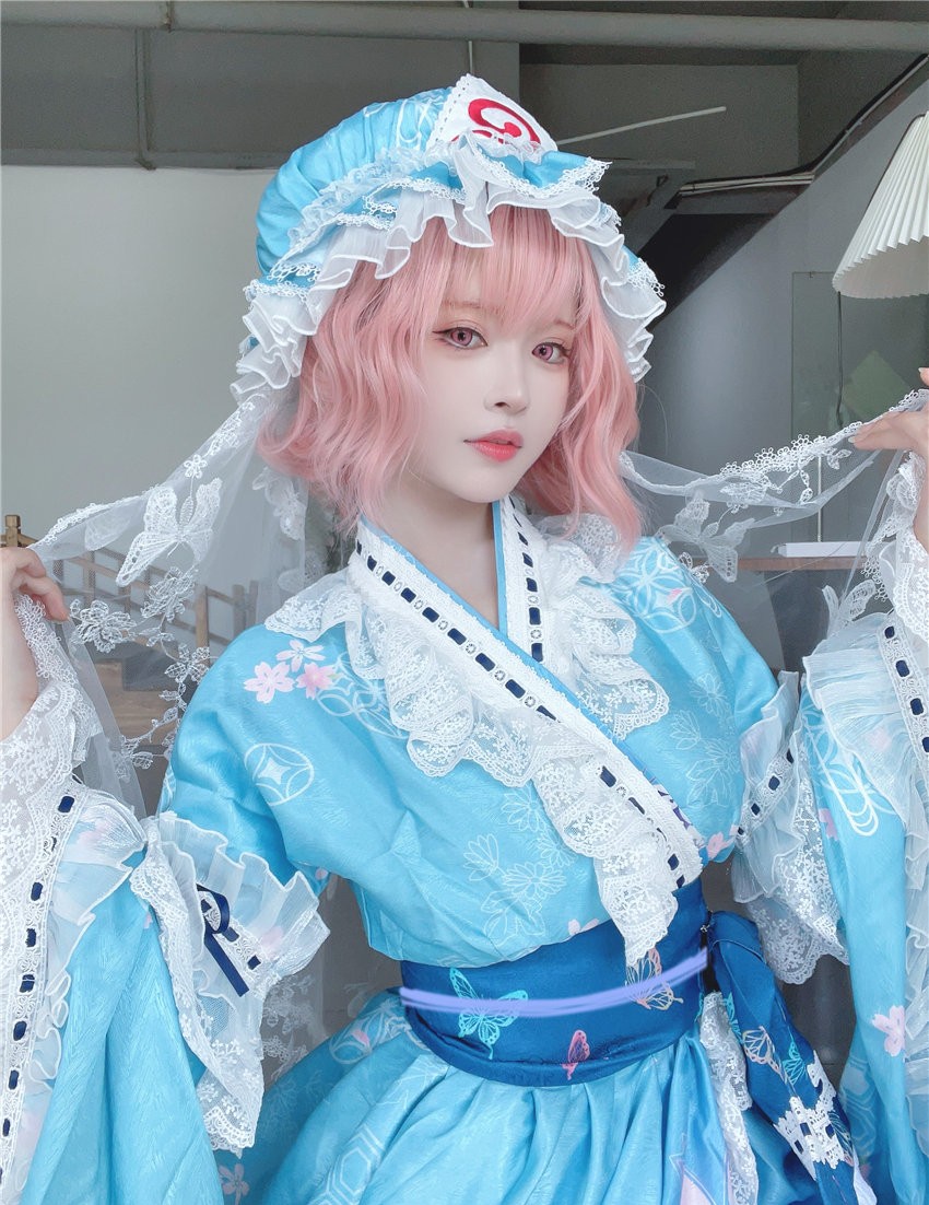 花柒Hana 八云紫+西行寺幽幽子 (&肃雨雨雨) [16P-287MB] 第4张