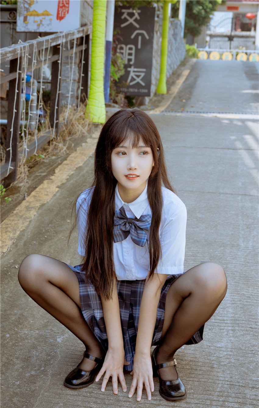 不呆猫 泳衣jk学妹 [59P1V-1.30GB] 第4张