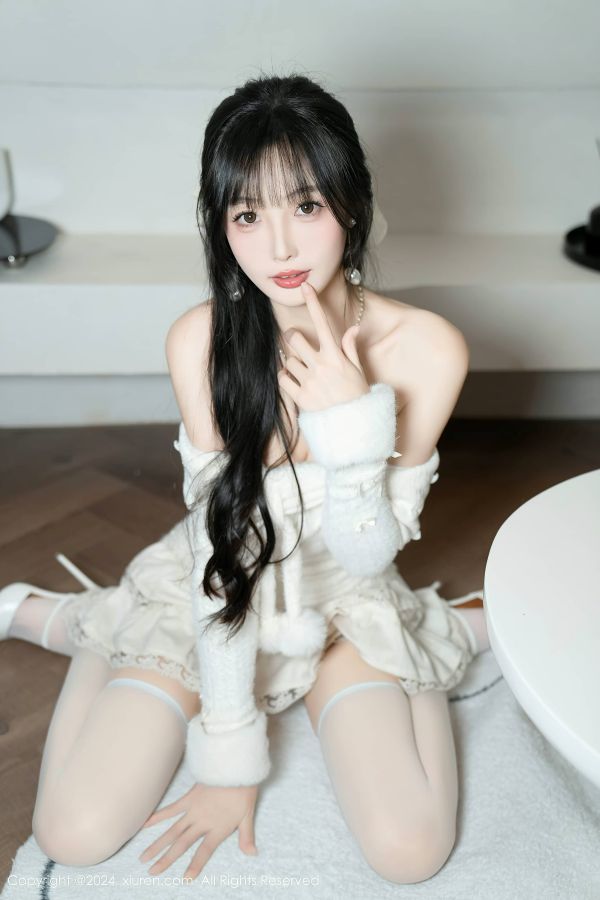 [秀人网] 2024.12.25 NO.9658 林星阑 白色连衣短裙[94P/782MB] 第1张