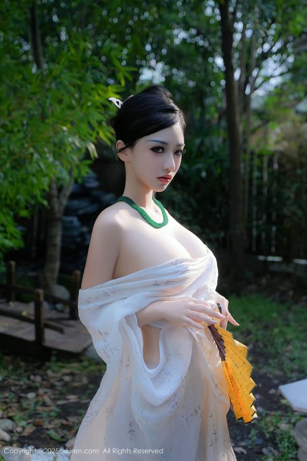 [秀人网] 2025.01.09 NO.9730 妙可可Cheese 白色古风服[85P/903MB] 第1张