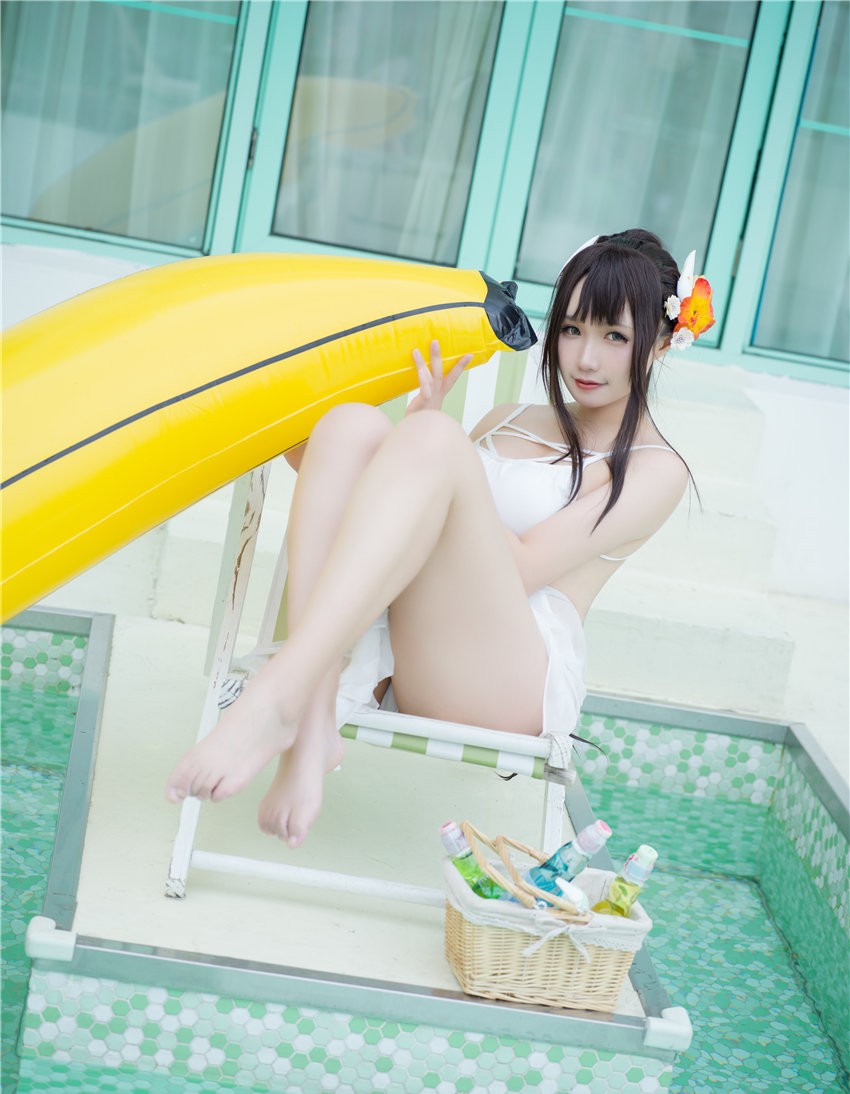 麻花酱 比睿旗袍+泳装 [61P-446MB] 第2张