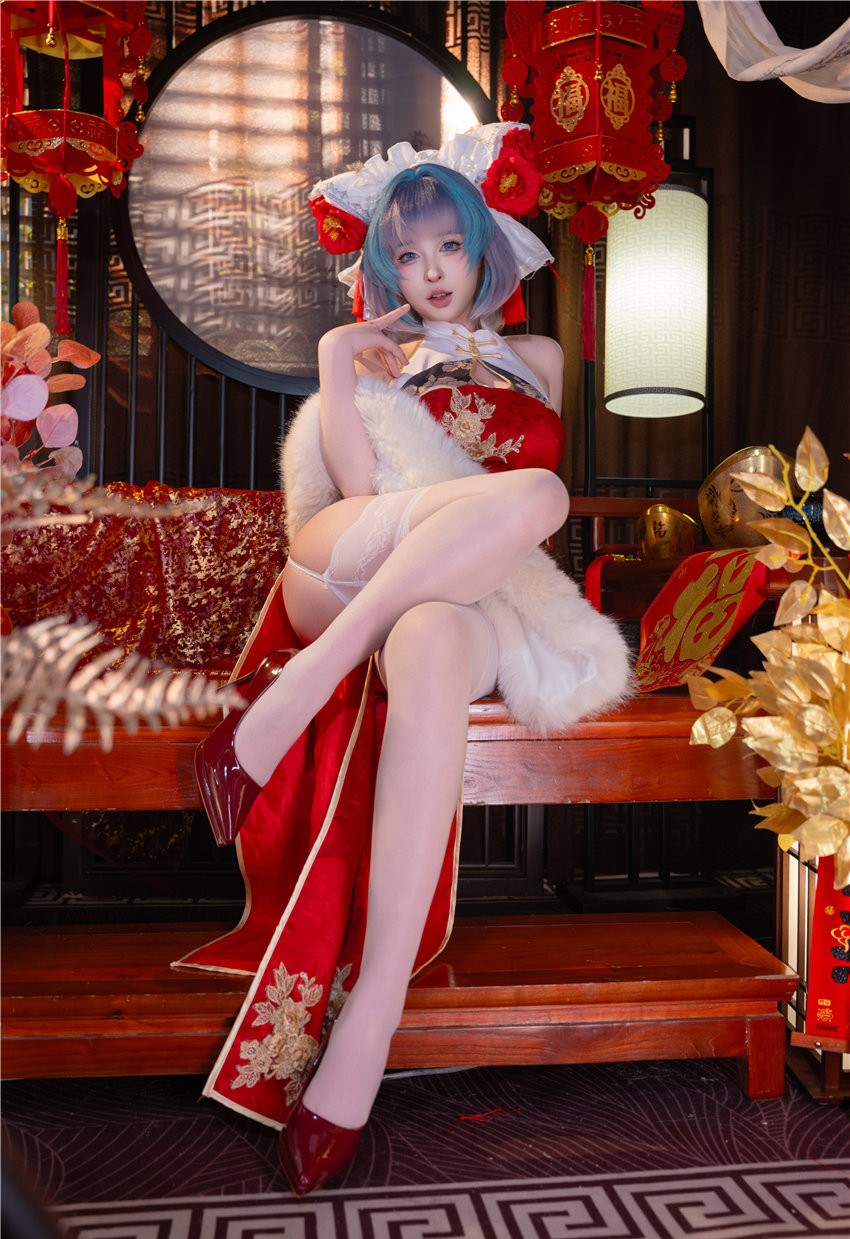 清水由乃 柴郡新春旗袍[71P1V-2.41GB] 第2张