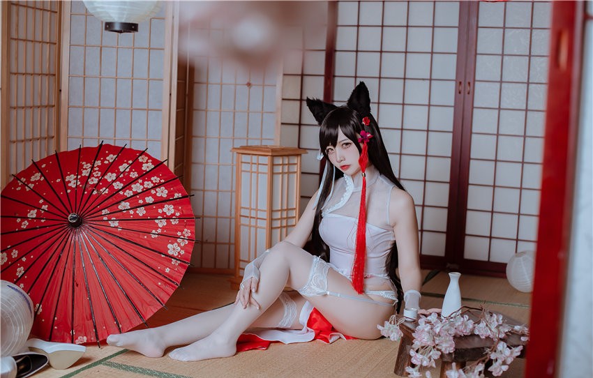 二佐Nisa 犬之眷 碧蓝航线 爱宕 旗袍 [18P-117M] 第2张