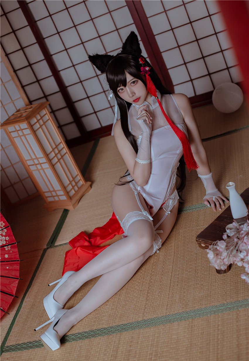 二佐Nisa 犬之眷 碧蓝航线 爱宕 旗袍 [18P-117M] 第3张