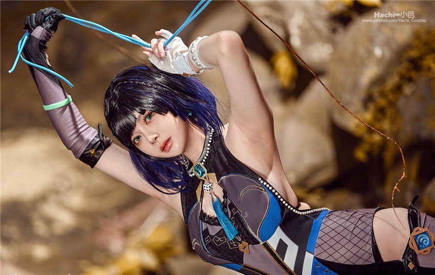 Hachi小芭 原神 – 夜兰[40P-104MB] 第1张