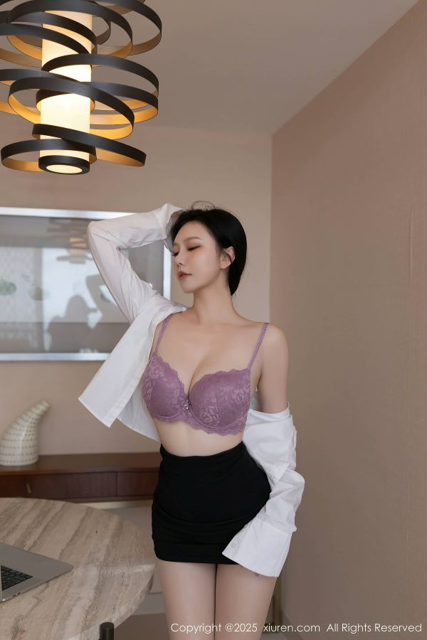 [秀人网] 2025.04.01 NO.10100 安然anran OL装扮[83P/818MB] 第1张