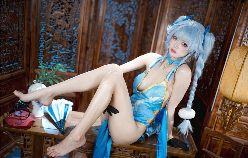 九柒喵 翠雀媚[34P-186M] 第3张