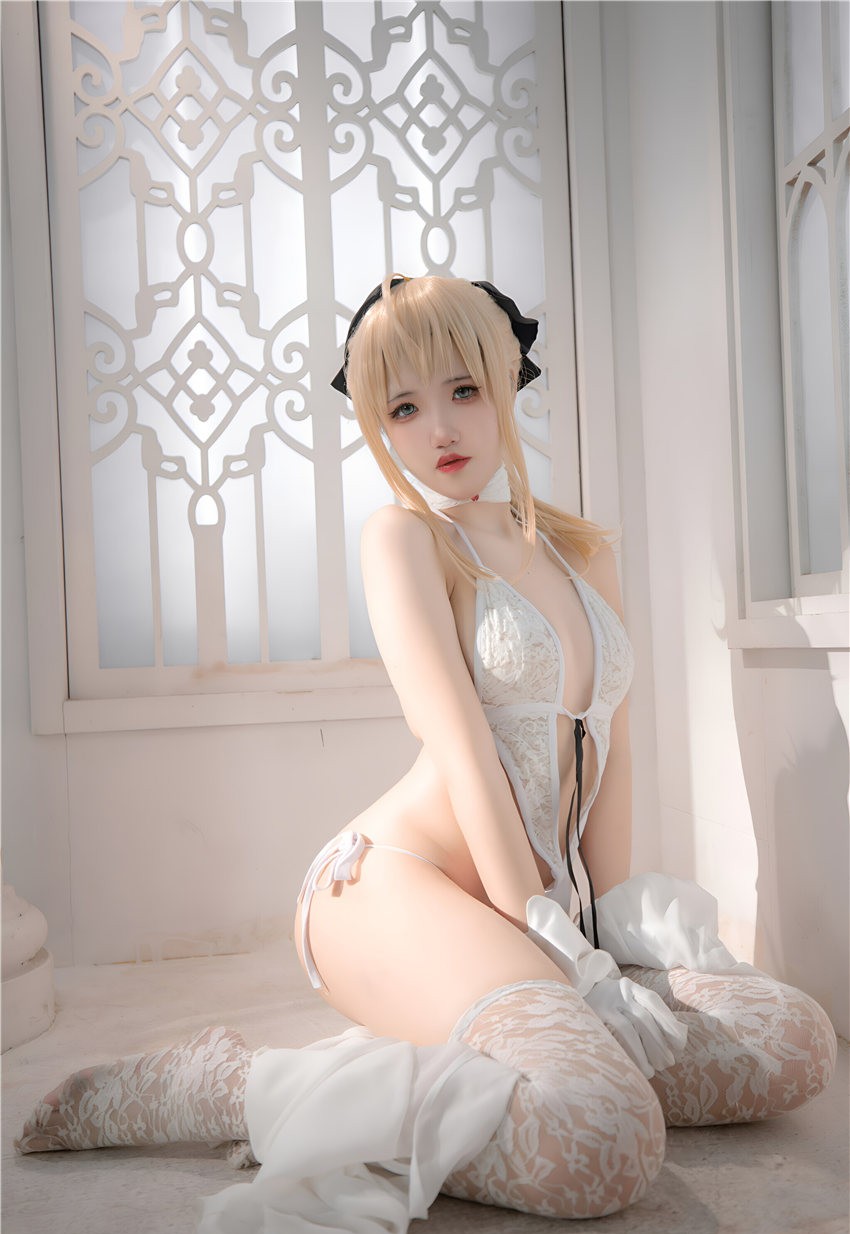 阿薰kaOri 白SABER [50P-199M] 第4张