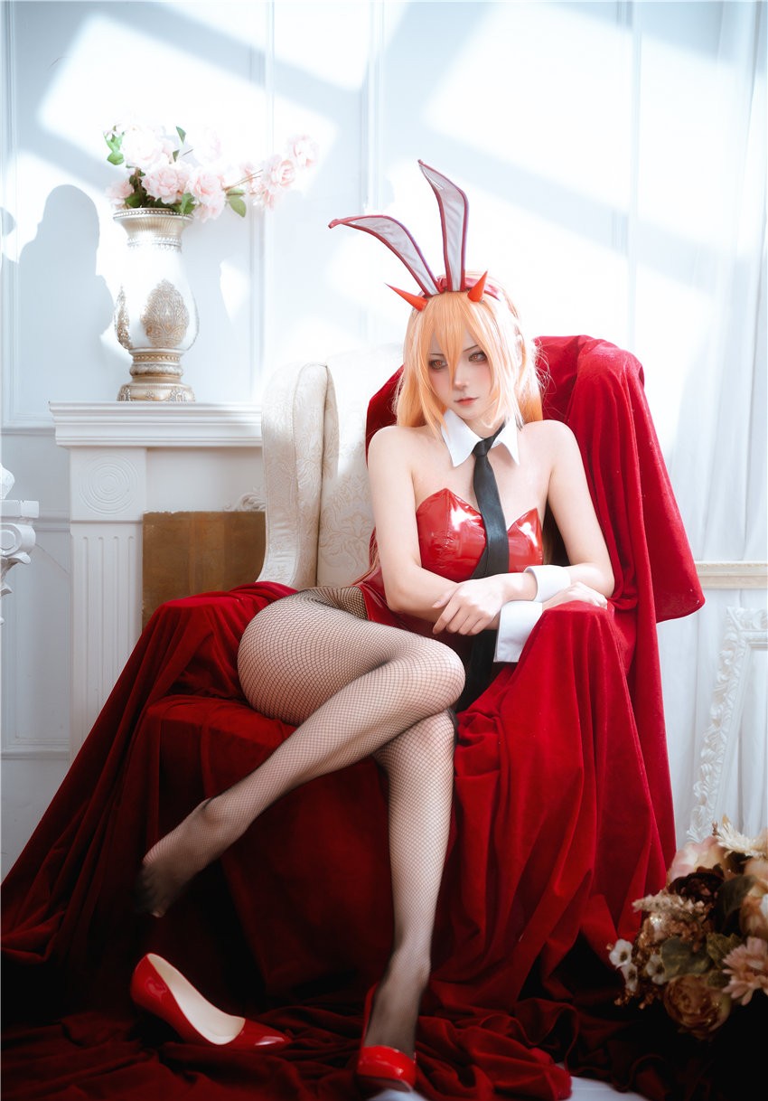 Seya-狮砸 电锯人 帕瓦&玛奇玛 兔女郎[13P-156M] 第2张