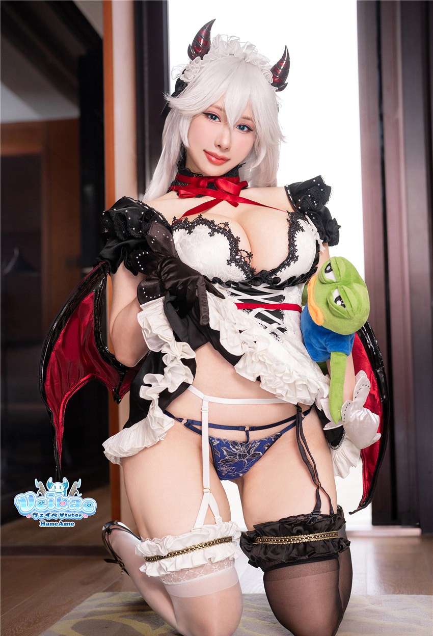 雨波_HaneAme 恶魔女仆&龙娘 – 写真书[51P-249MB] 第4张