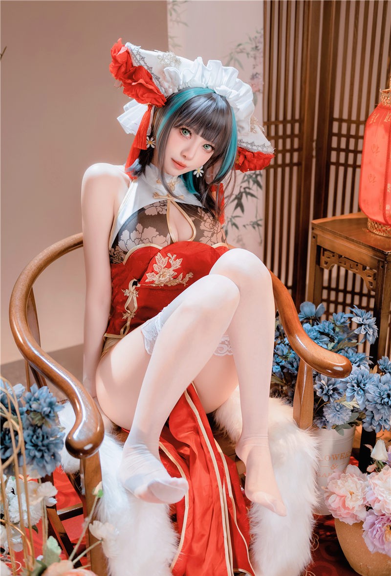 Shika小鹿鹿 碧蓝航线 新年柴郡[17P-234M] 第3张