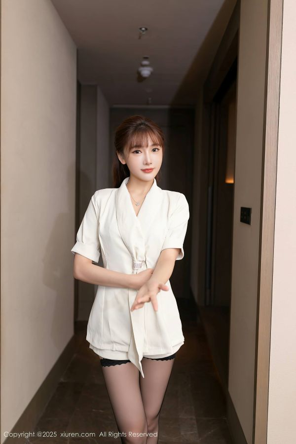 [秀人网] 2025.08.14 NO.10650 陆萱萱 白色西装[70P/747MB] 第1张