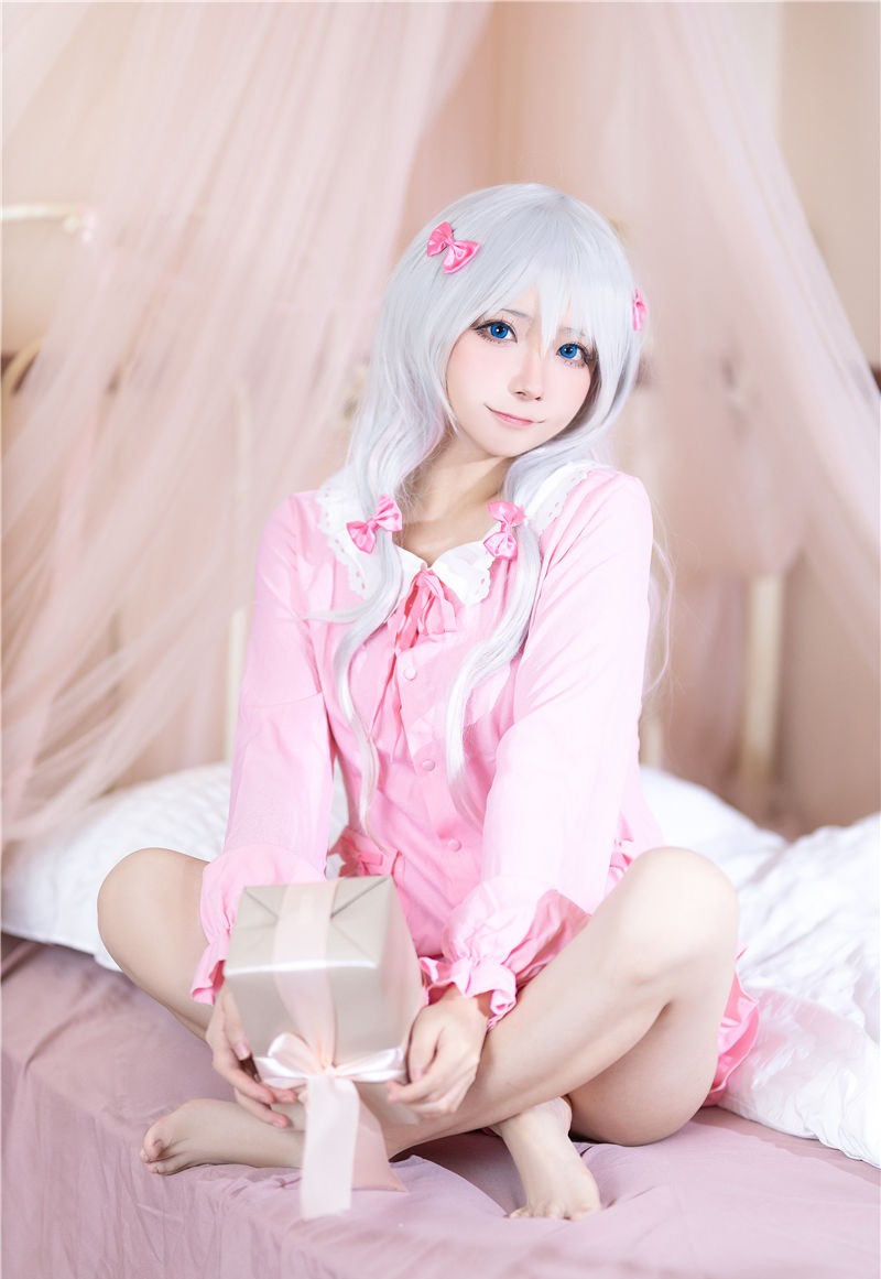 是三不是世w 纱雾 埃罗芒睡衣[27P-450M] 第1张