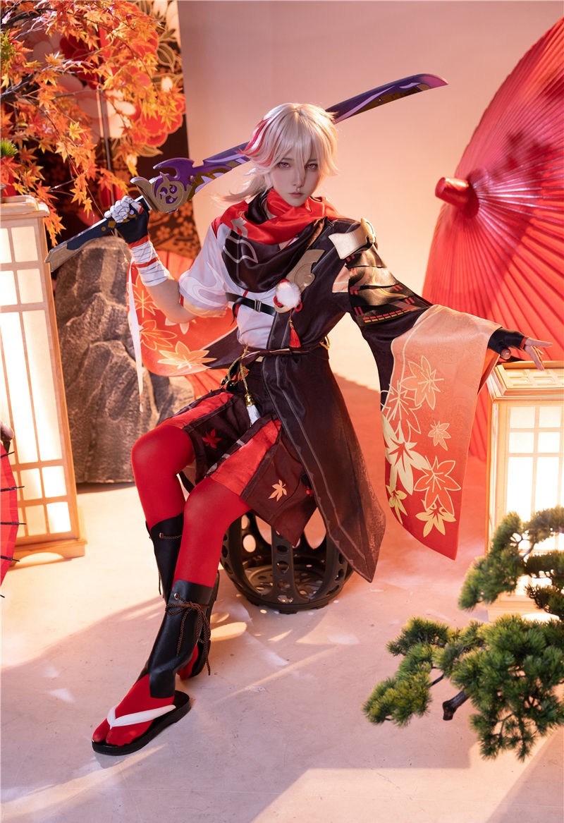 Seya-狮砸 原神 枫原万叶 [9P-88MB] 第3张