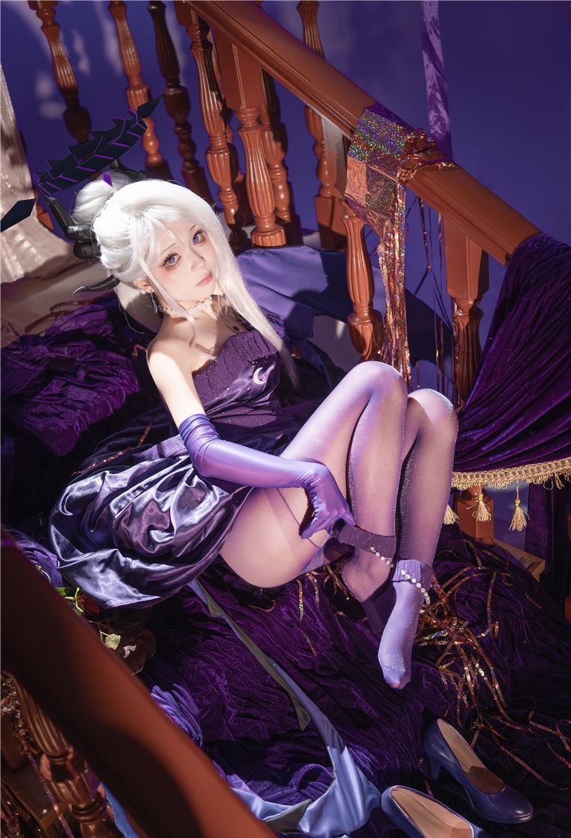 矢量鱼 蔚蓝档案 空崎日奈连衣裙 [34P-259M] 第2张