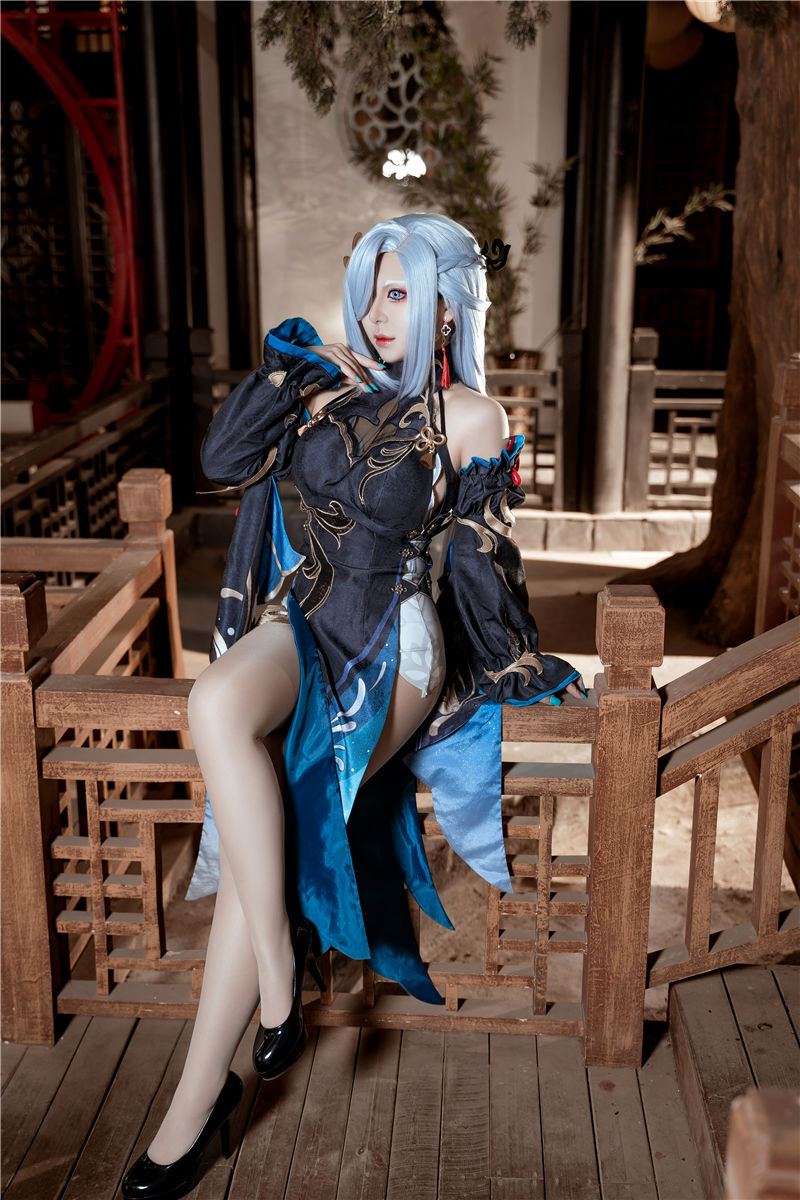 虎森森 原神 申鹤·冷花幽露[35P-292M] 第4张