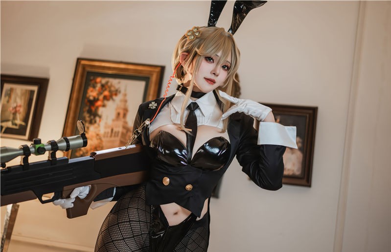 Natsuko夏夏子 NIKKE 爱德 特工兔女郎[86P4V-942M] 第1张