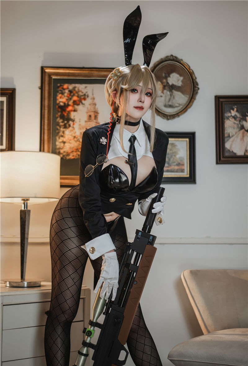 Natsuko夏夏子 NIKKE 爱德 特工兔女郎[86P4V-942M] 第2张