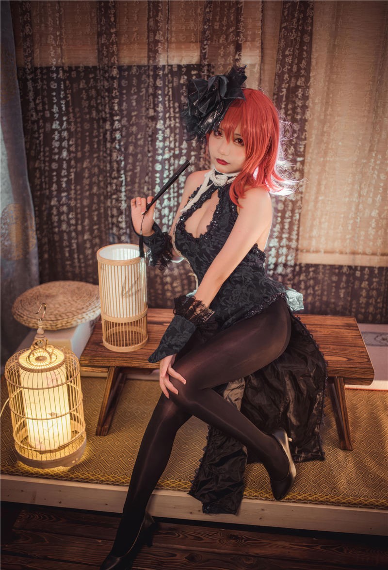 是一只熊仔吗 碧蓝航线 黑太子旗袍[19P-63M] 第4张