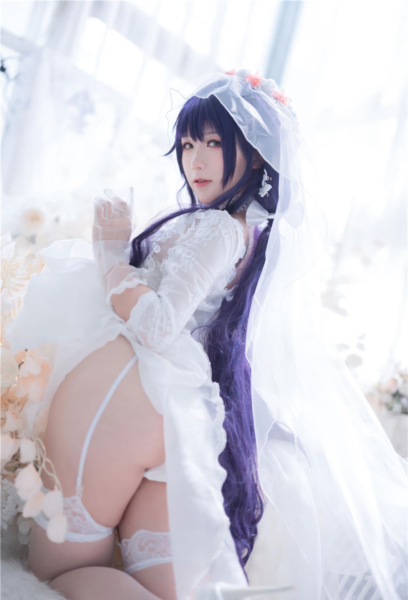 樱落酱 碧蓝航线 吾妻花嫁[19P-112M] 第4张