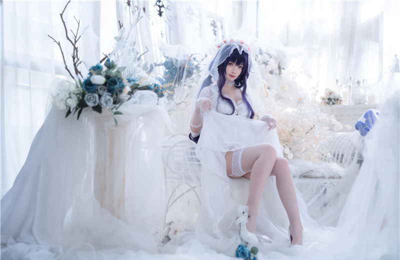 樱落酱 碧蓝航线 吾妻花嫁[19P-112M] 第3张