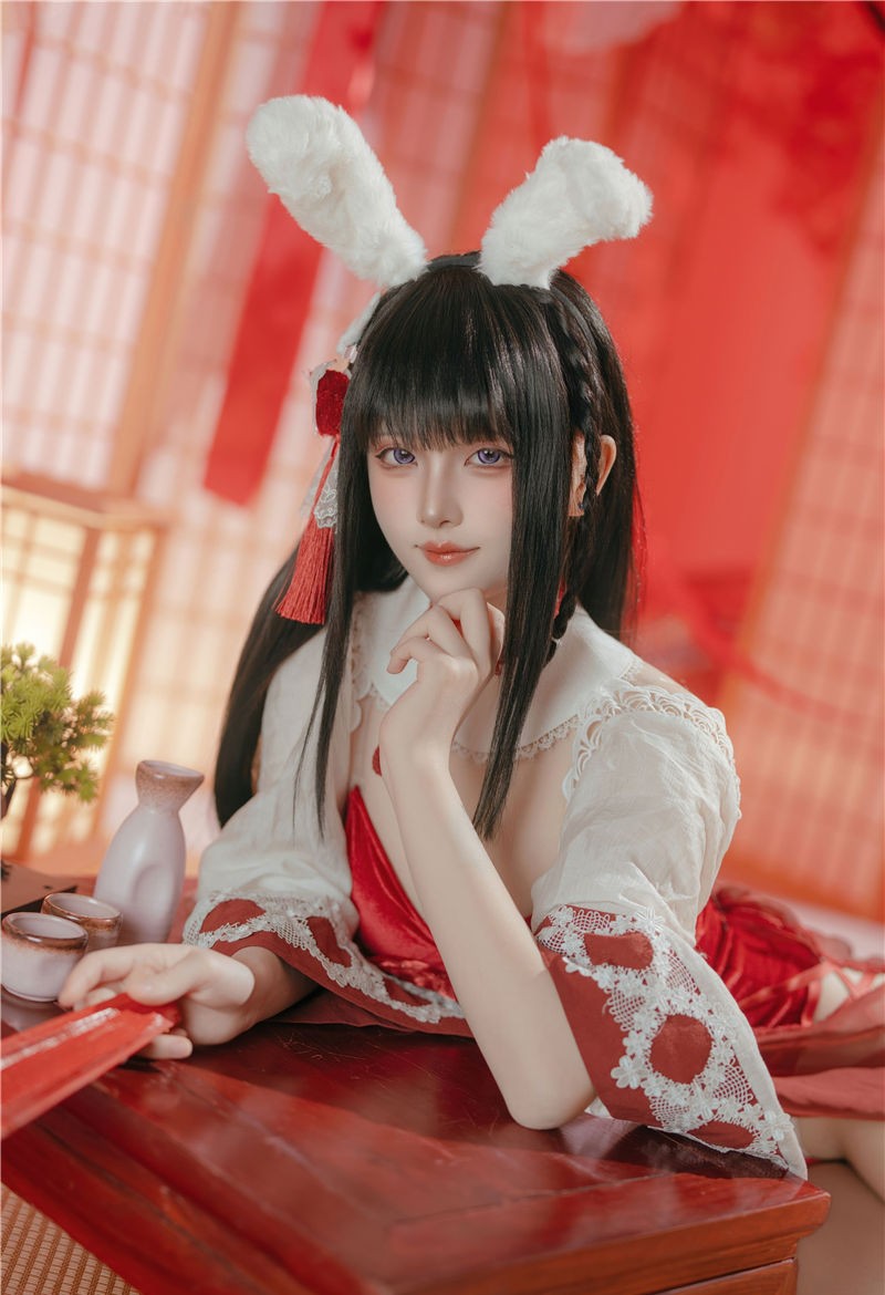 屿鱼 碧蓝航线 大山·祈愿的巫女兔[58P-340M] 第3张