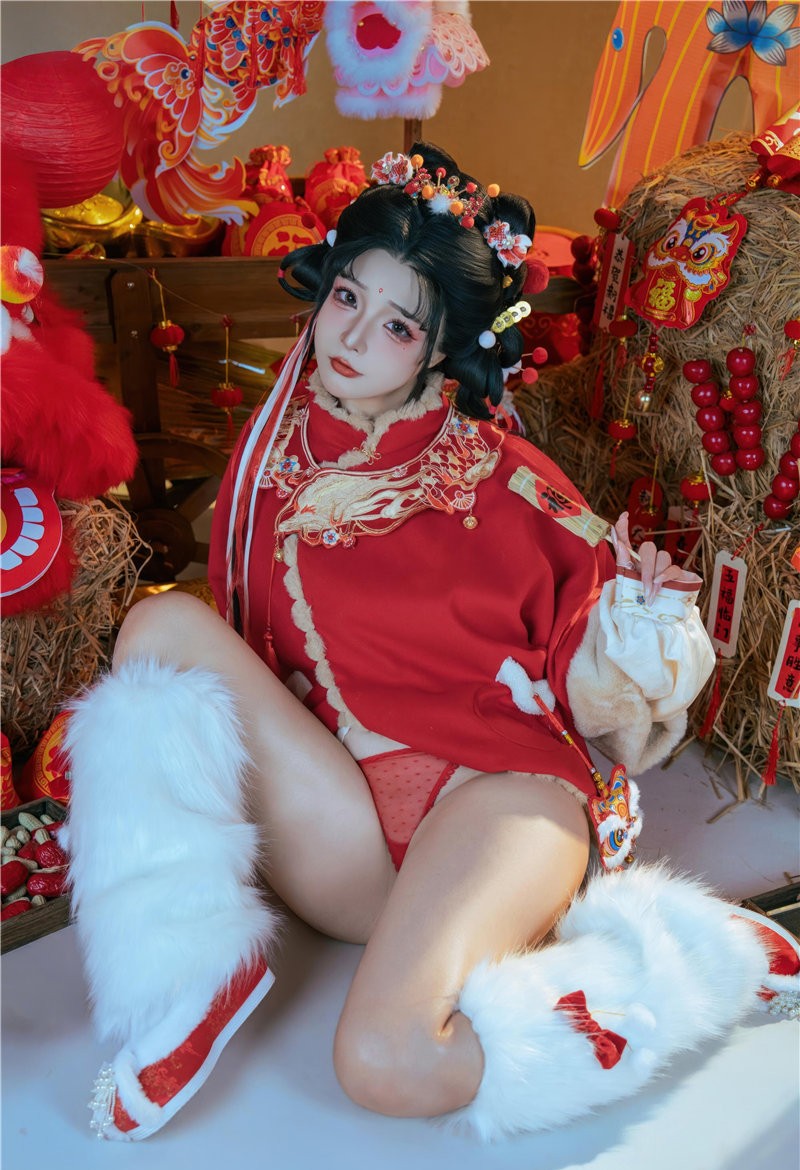 yuuhui玉汇 2026新春特辑 醒狮少女[131P2V-2.12G] 第2张