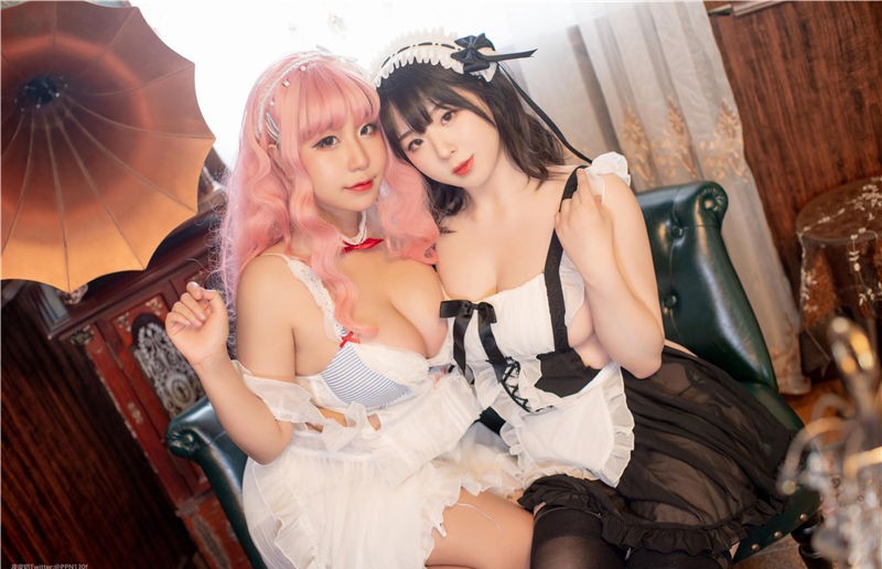 皮皮奶&喵零超可爱 双人女仆 [24P-331MB] 第1张