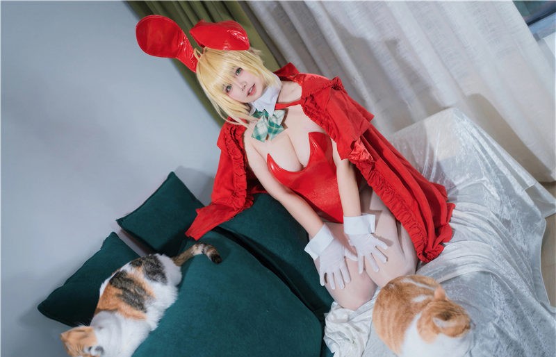 阿半今天很开心 FGO 尼禄圣诞节[71P-580M] 第1张