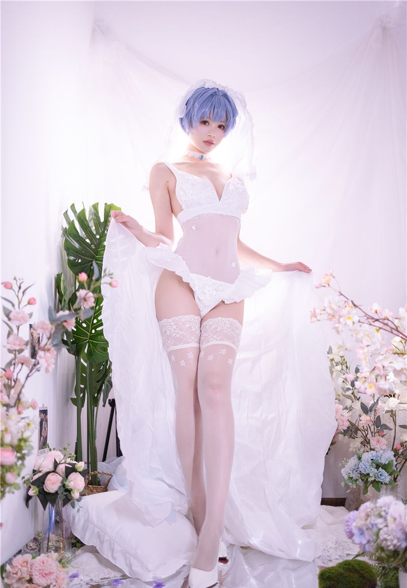 千反田鹿子 新世纪福音战士 绫波丽花嫁[52P-710M] 第2张