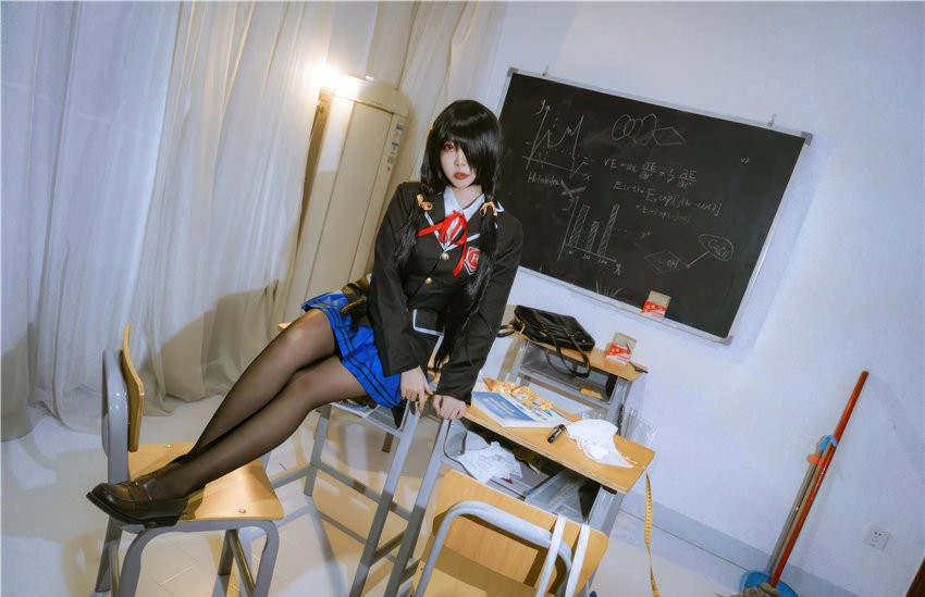 二佐Nisa 约会大作战 时崎狂三 制服[20P-167M] 第3张