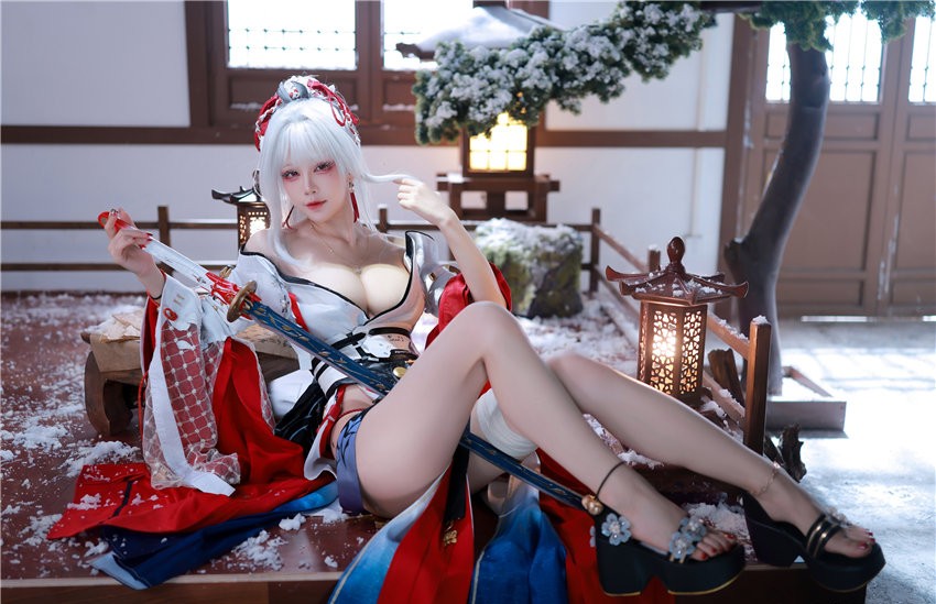 水淼Aqua 鸣潮 绯雪[51P-76M] 第3张