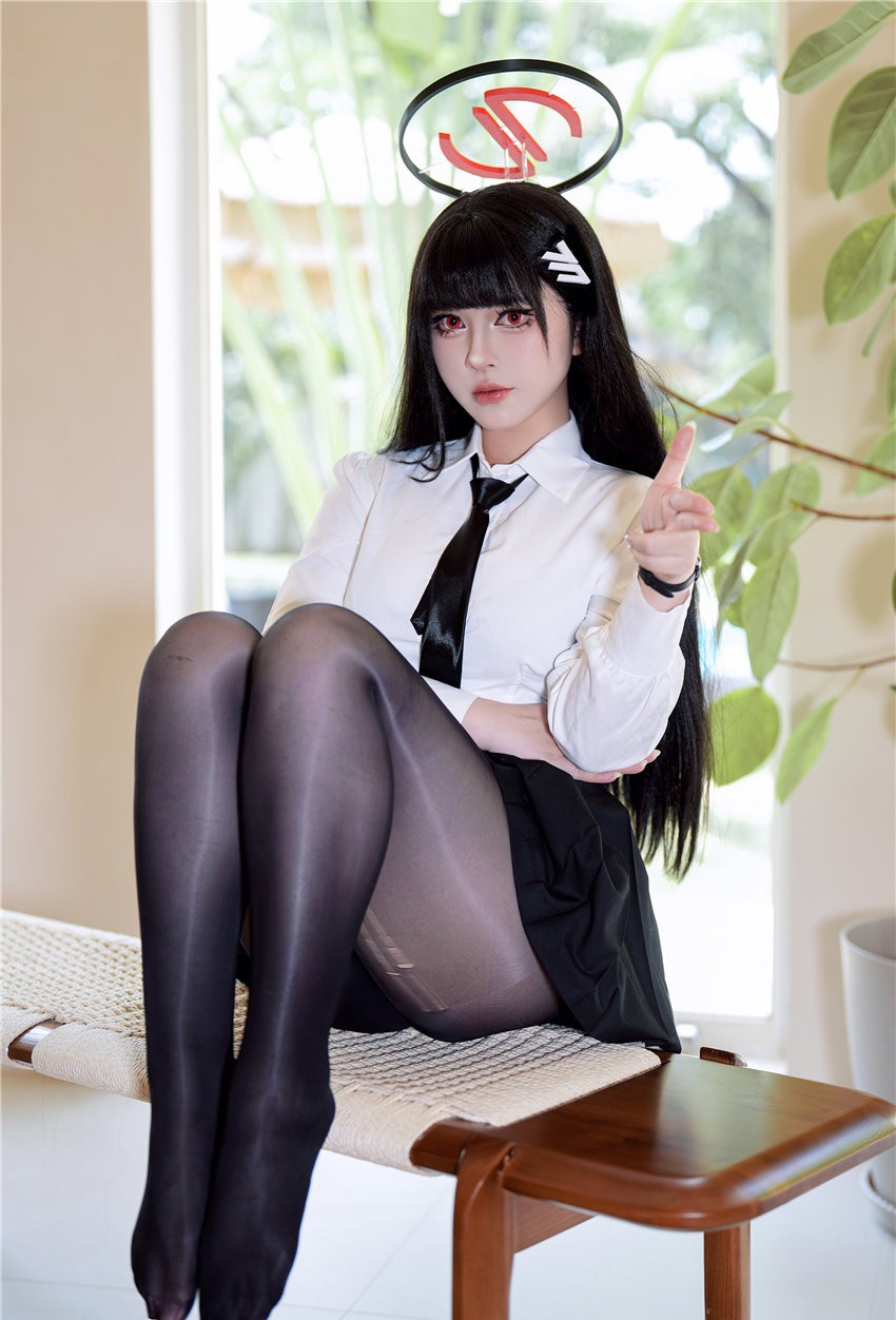 半半子 蔚蓝档案  調月リオVol.03 制服x競泳[64P5V-635MB] 第1张
