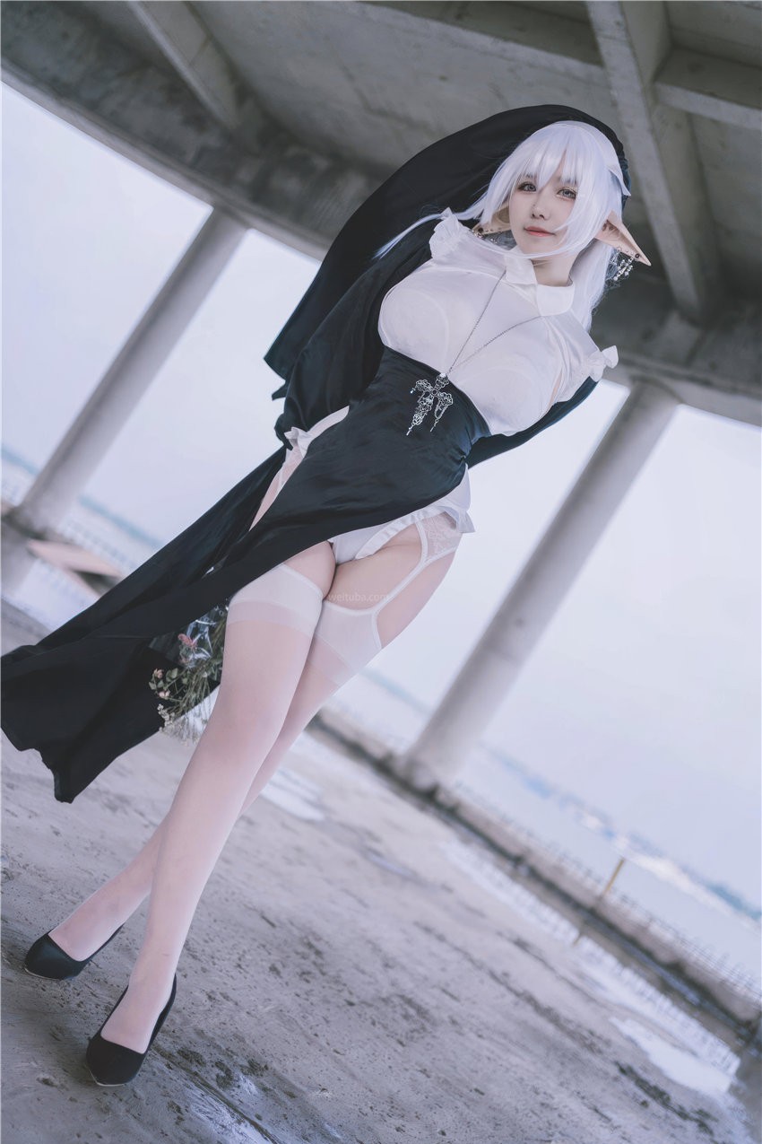 阿半今天很开心 精灵修女[28P-204M] 第4张