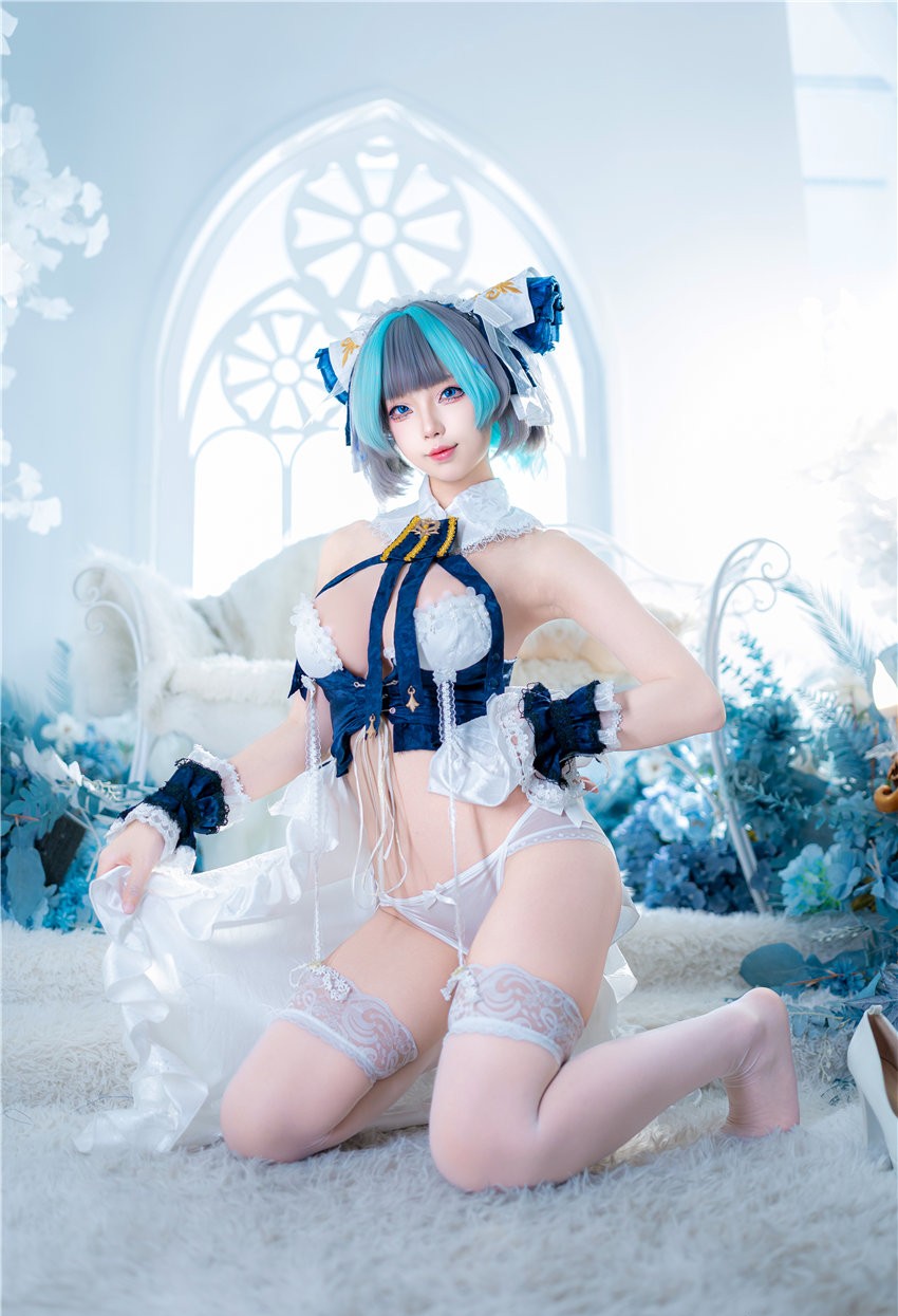 狐玖玖 柴郡睡衣 [32P-264M] 第1张